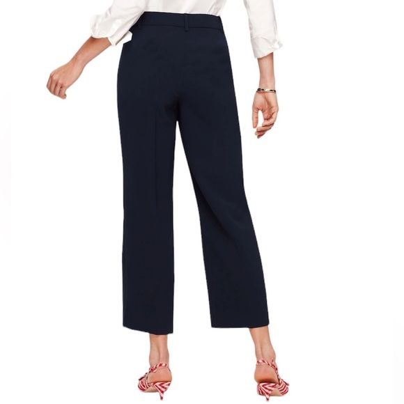 Talbots Straight Leg Crop Pants Ankle Trousers - Picture 2 of 12